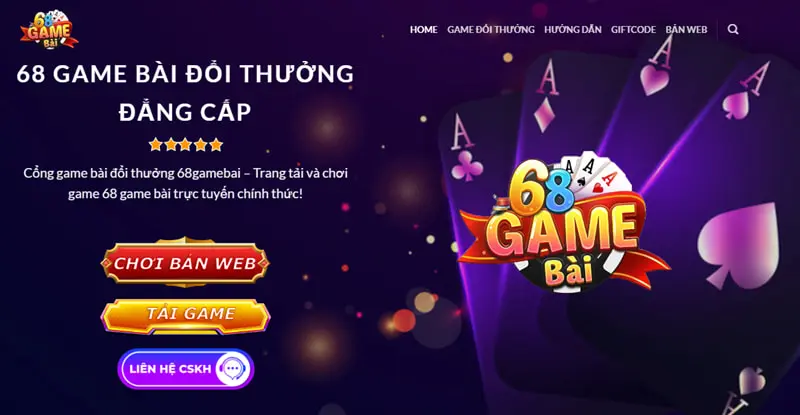 Giới thiệu về 68 game bài